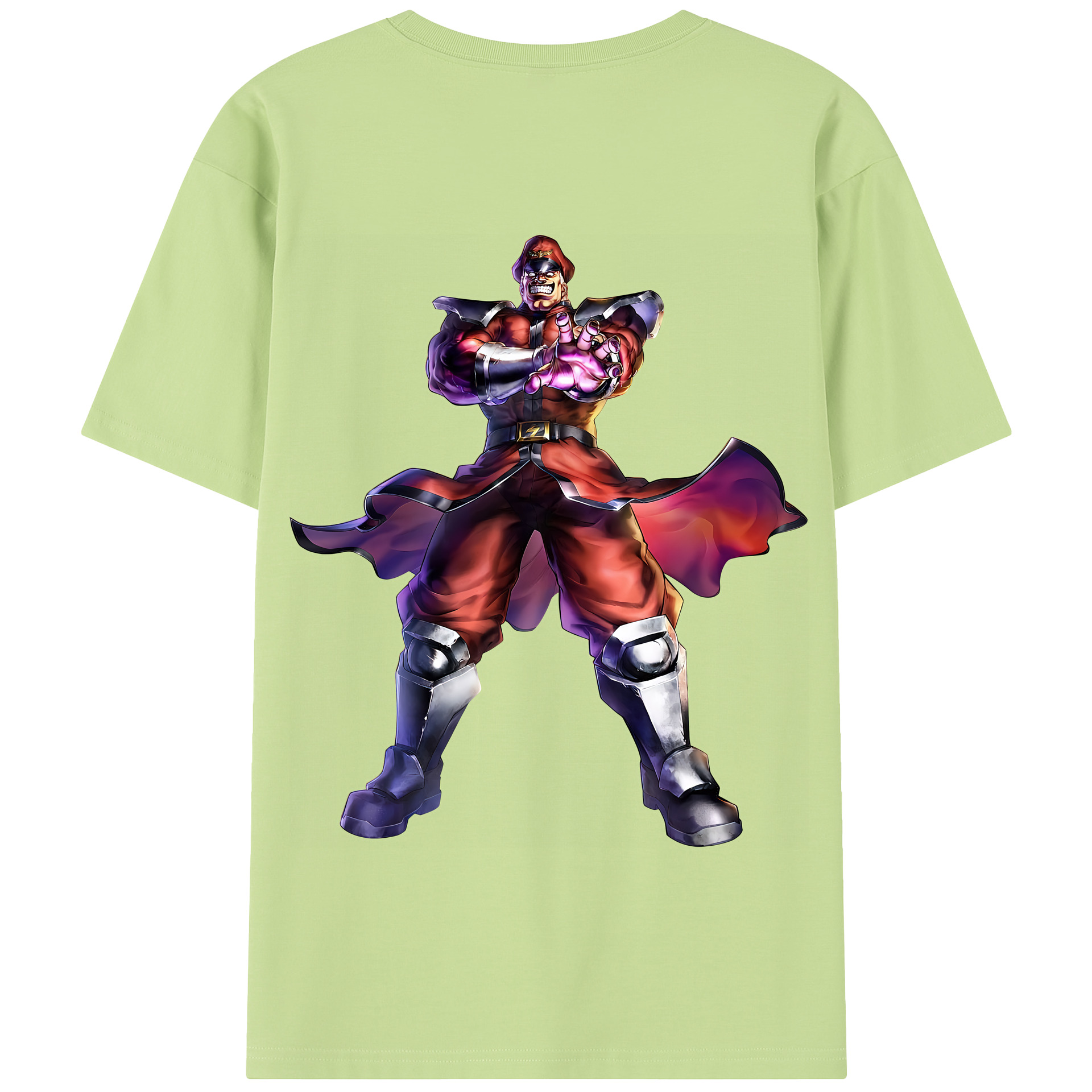 （画像用） 北斗の拳 Fist of the North Star 綿100％半袖Tシャツ（背面プリント）